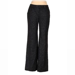 Semantiks High Rise Boyfriend Style Fully Lined Black Confetti Casual Pants sz12